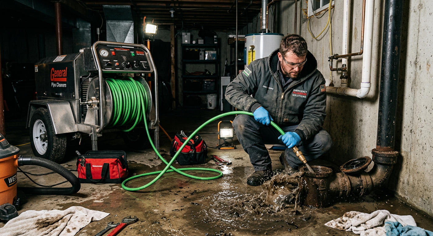 dégorgement urgence colonne immeuble Paris 18